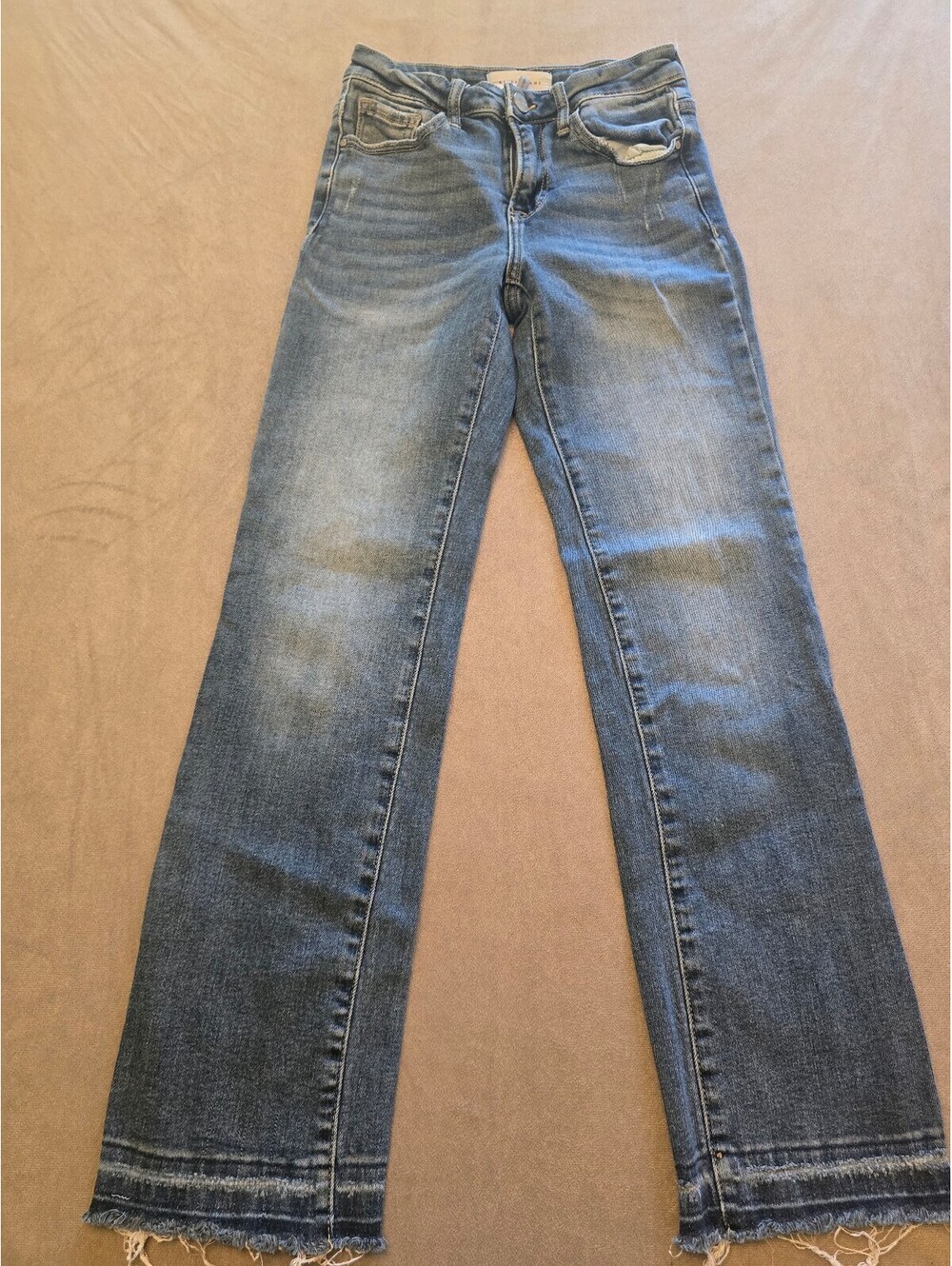 Risen Women’s Slim Fit Light Wash Denim Jean(1/25)